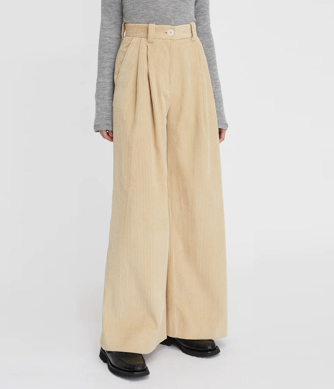YURI PANT- CREMA | LEE MATHEWS | LEE MATHEWS YURI PANT- CREMA