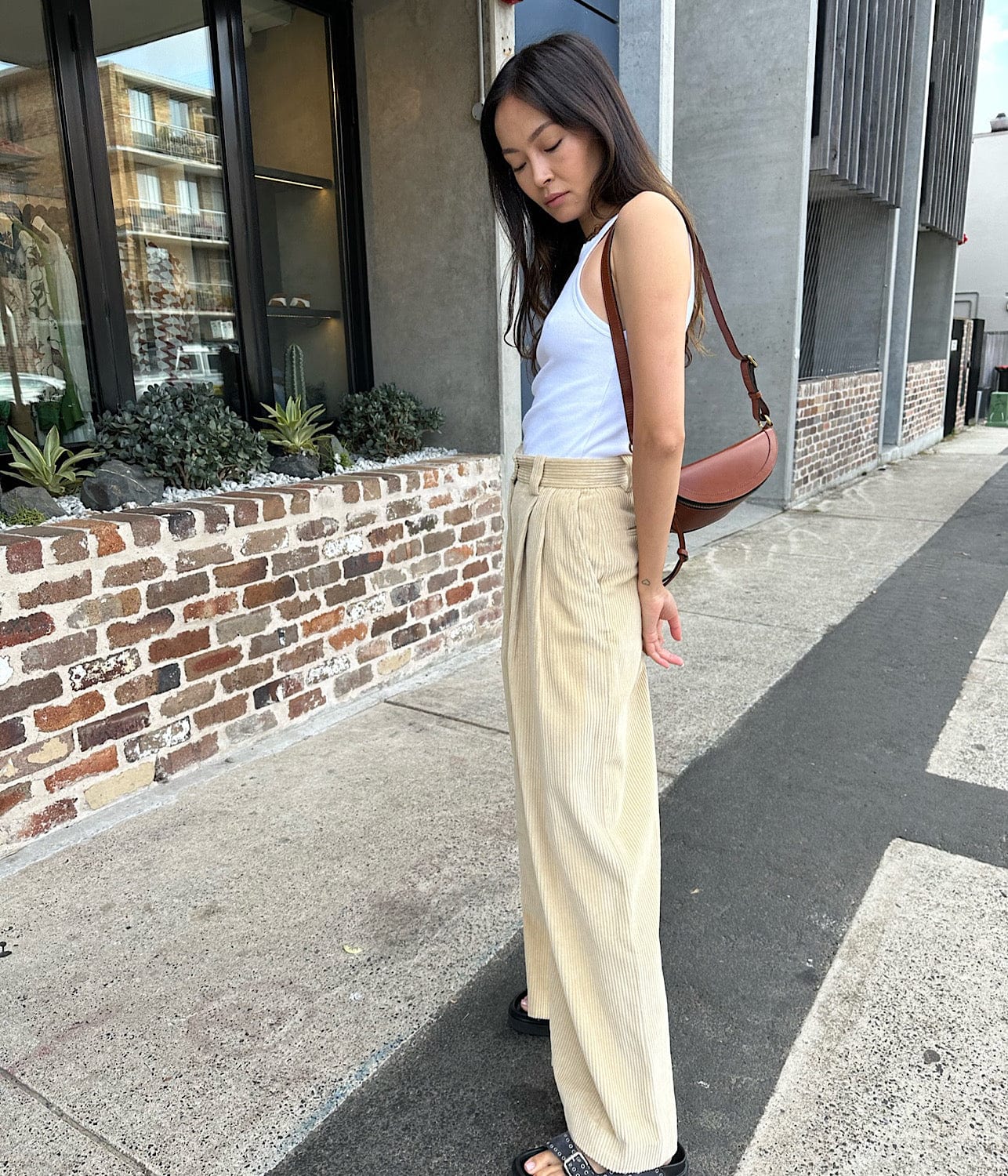 YURI PANT- CREMA | LEE MATHEWS | LEE MATHEWS YURI PANT- CREMA