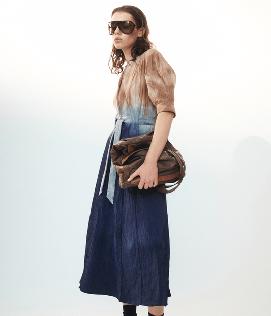 ZIPPER DRESS LONG | LUUDA LUUDA ZIPPER DRESS LONG