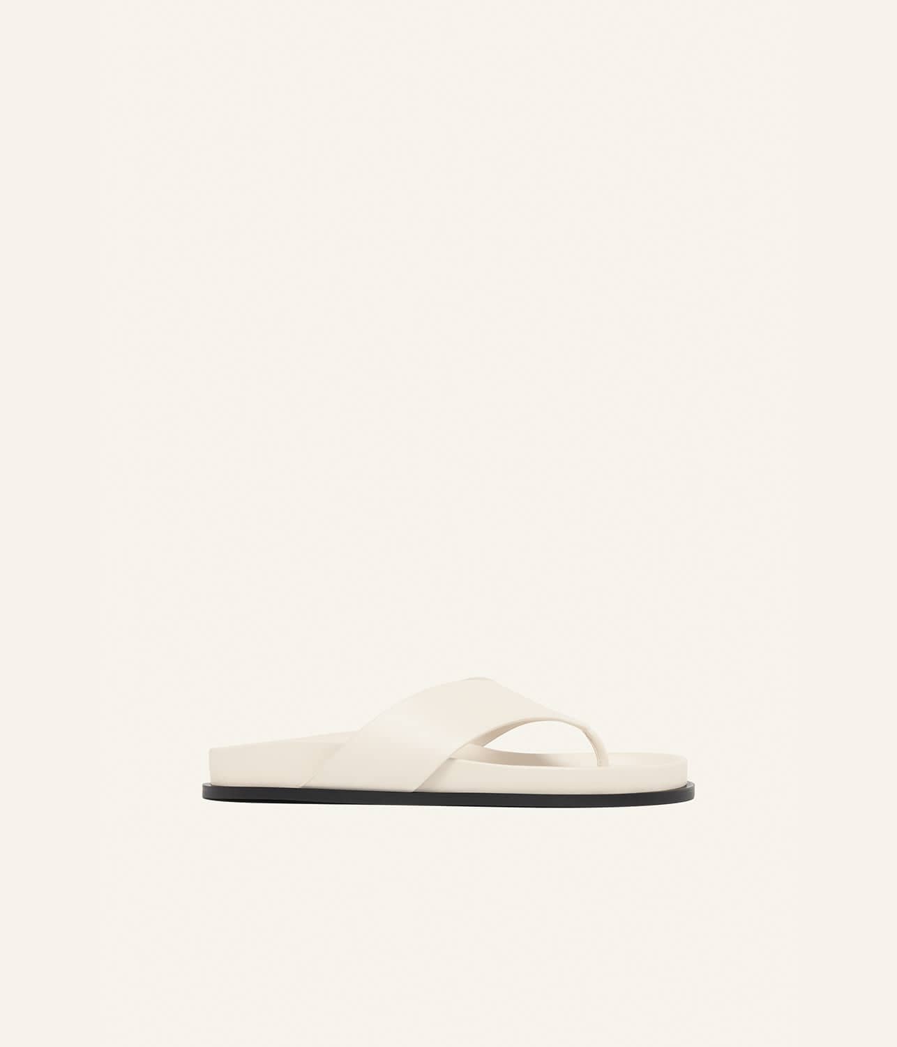 A.EMERY ALMA SANDAL - EGGSHELL