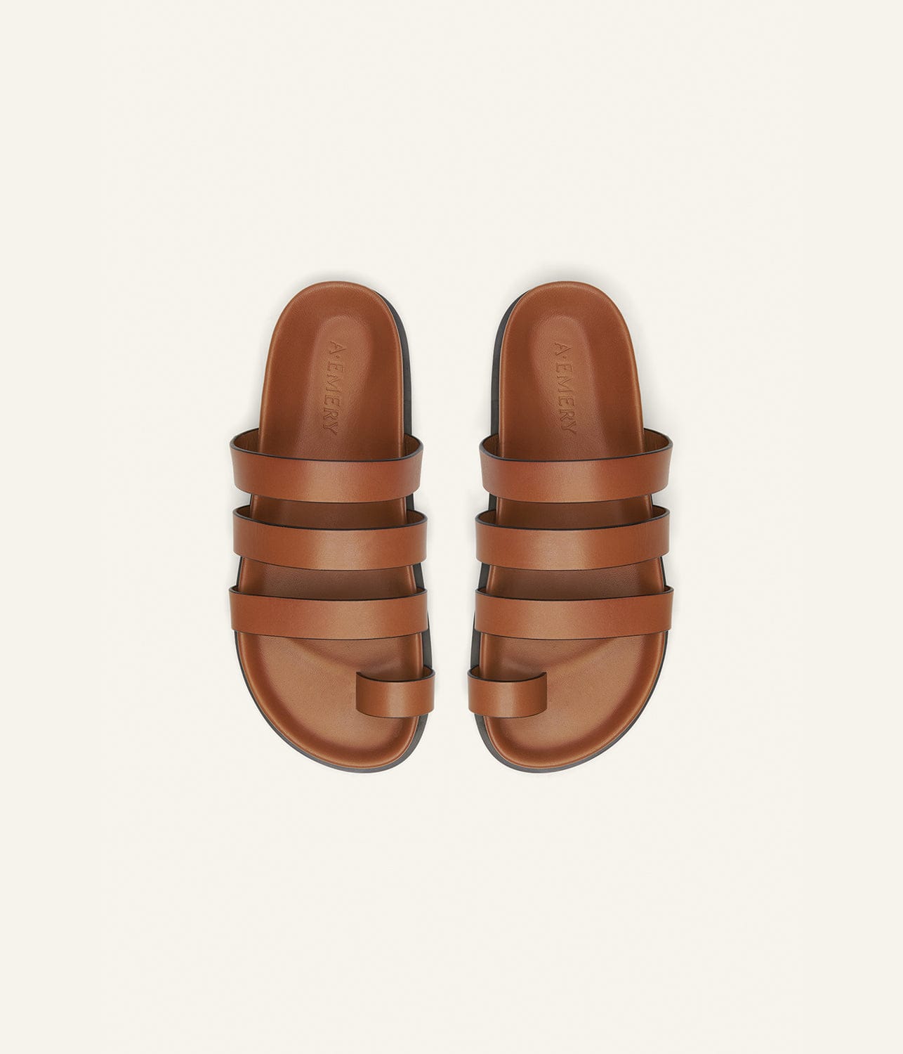 A.EMERY ELI SANDAL- DEEP TAN