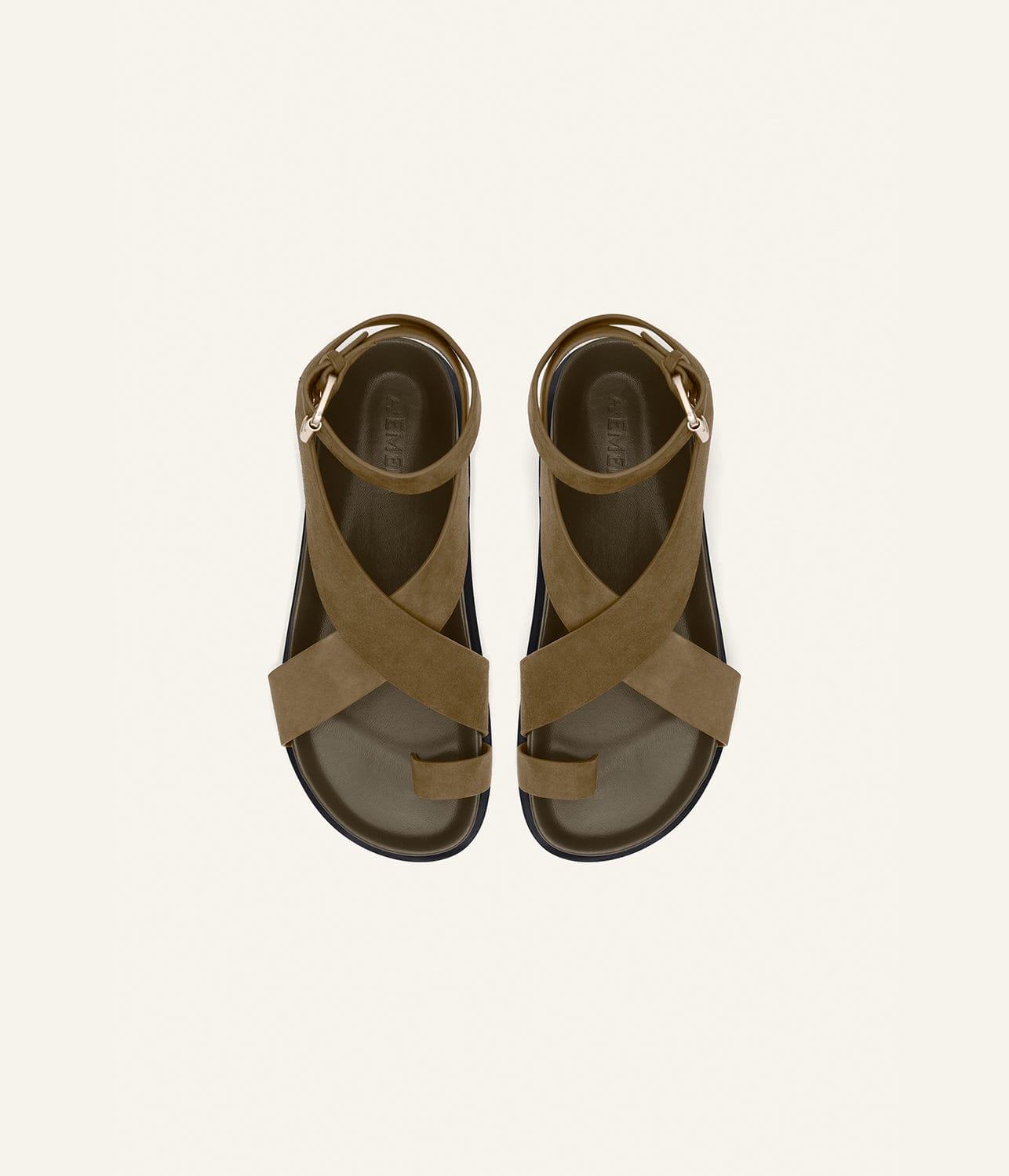 A.EMERY JALEN SANDAL- HAZEL SUEDE