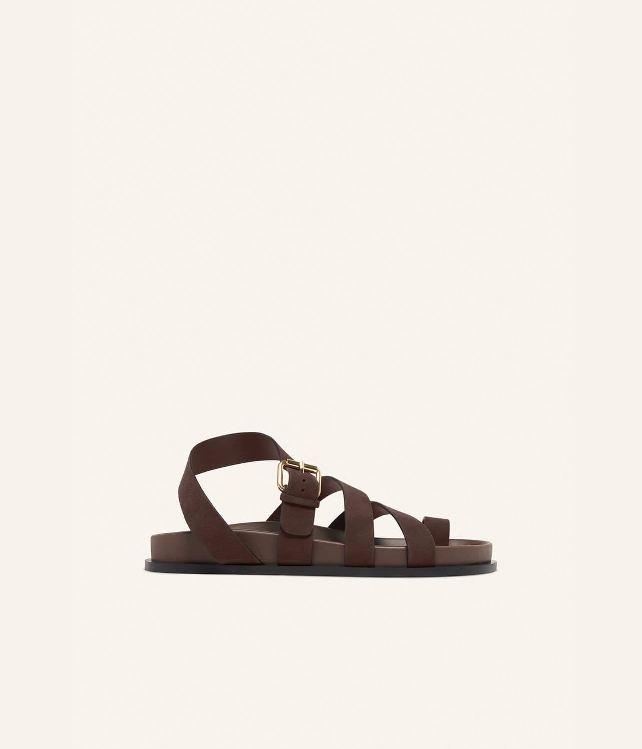 A.EMERY LYON SANDAL- MOCHA SUEDE