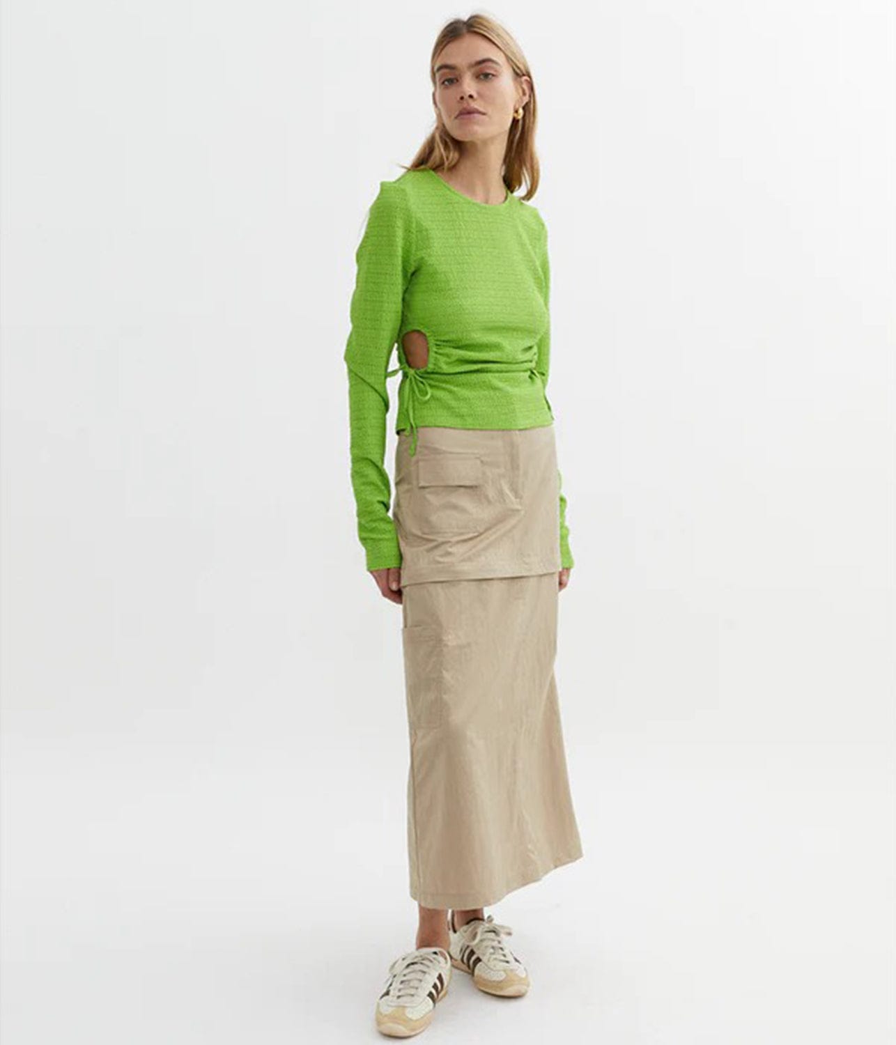 BLAKE SKIRT- BEIGE | BLANCA | BLANCA BLAKE SKIRT- BEIGE
