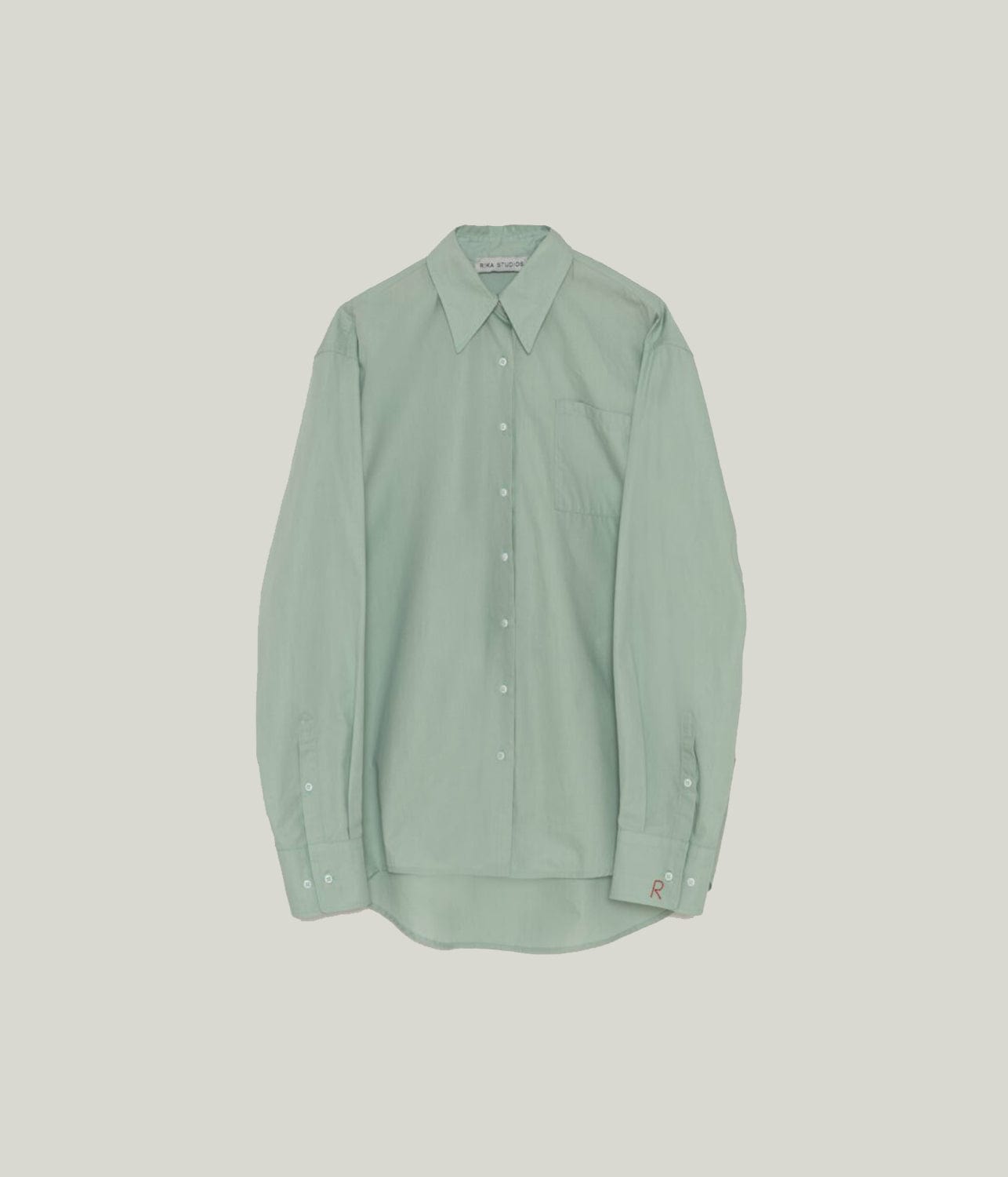 BLAZE SHIRT- SEA | RIKA STUDIOS | RIKA STUDIOS BLAZE SHIRT- SEA