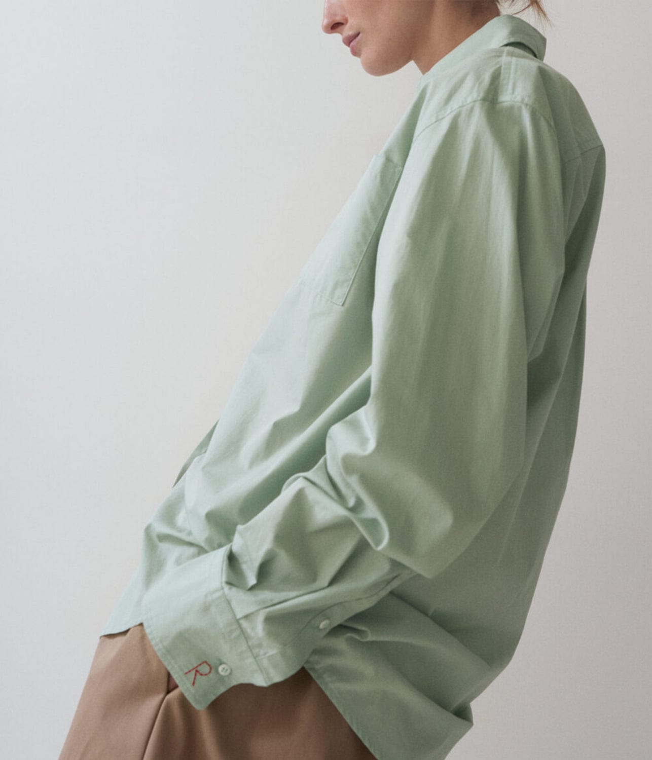 BLAZE SHIRT- SEA | RIKA STUDIOS | RIKA STUDIOS BLAZE SHIRT- SEA