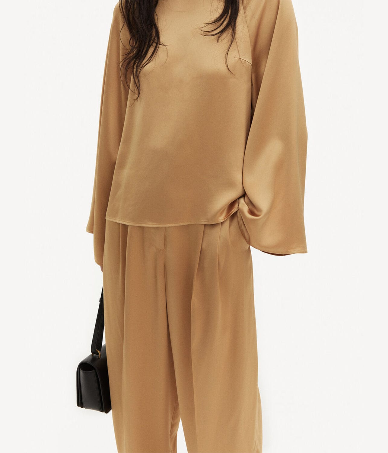 BY MALENE BIRGER BRYNNAS SHIRT- LIGHT CAMEL