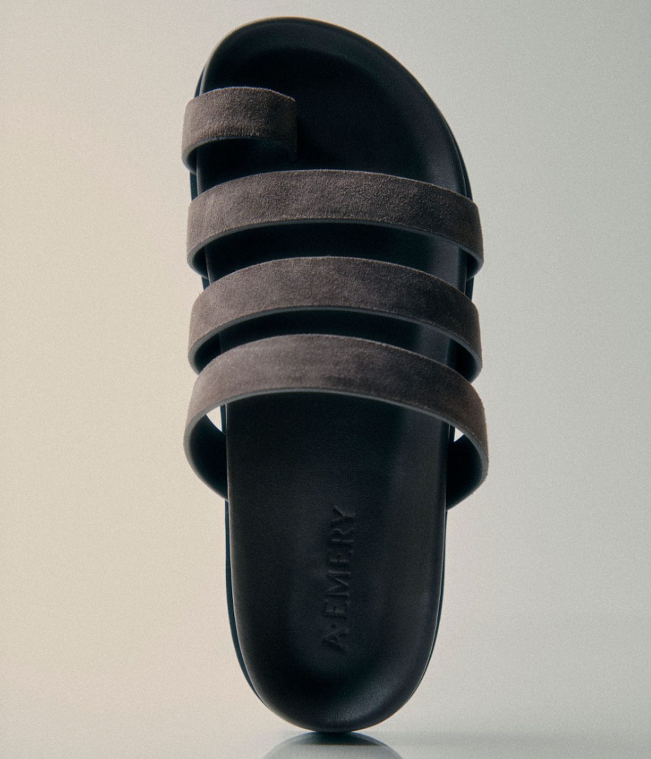 ELI SANDAL- SLATE SUEDE | A.EMERY | A.EMERY ELI SANDAL- SLATE SUEDE