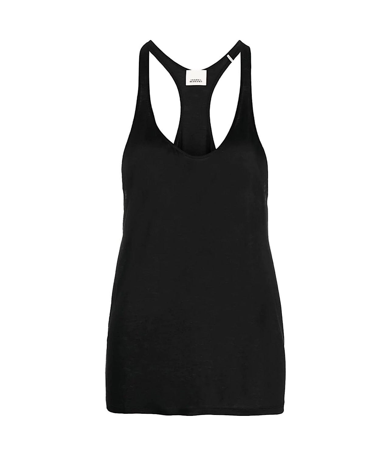 FOLCA TEE SHIRT- BLACK | ISABEL MARANT | ISABEL MARANT FOLCA TEE SHIRT- BLACK