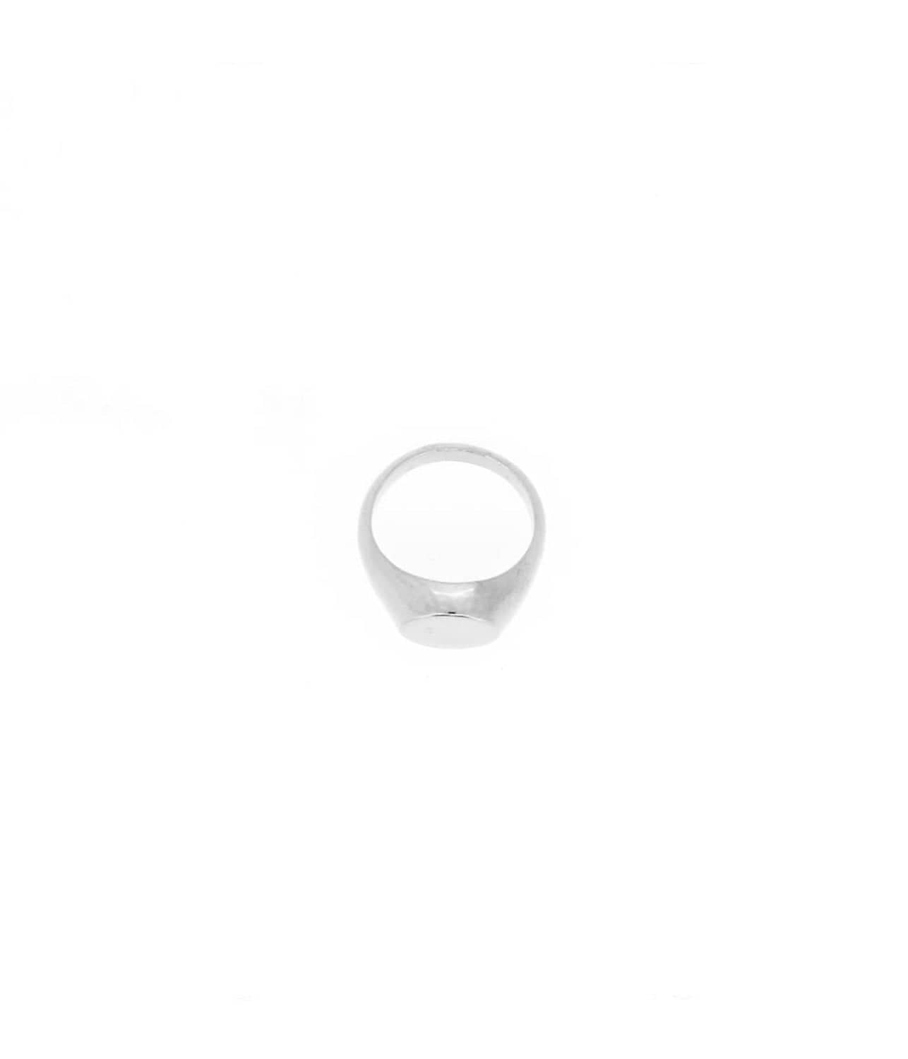 SMALL SIGNET RING | HOLLY RYAN HOLLY RYAN SMALL SIGNET RING -SILVER