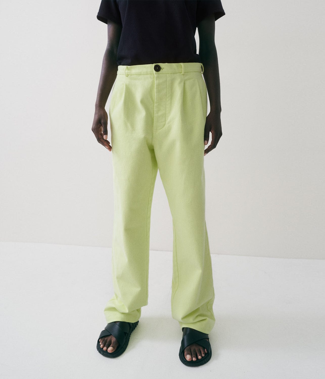 HOOPER PANTS- LIMELIGHT | RIKA STUDIOS | RIKA STUDIOS HOOPER PANTS- LIMELIGHT