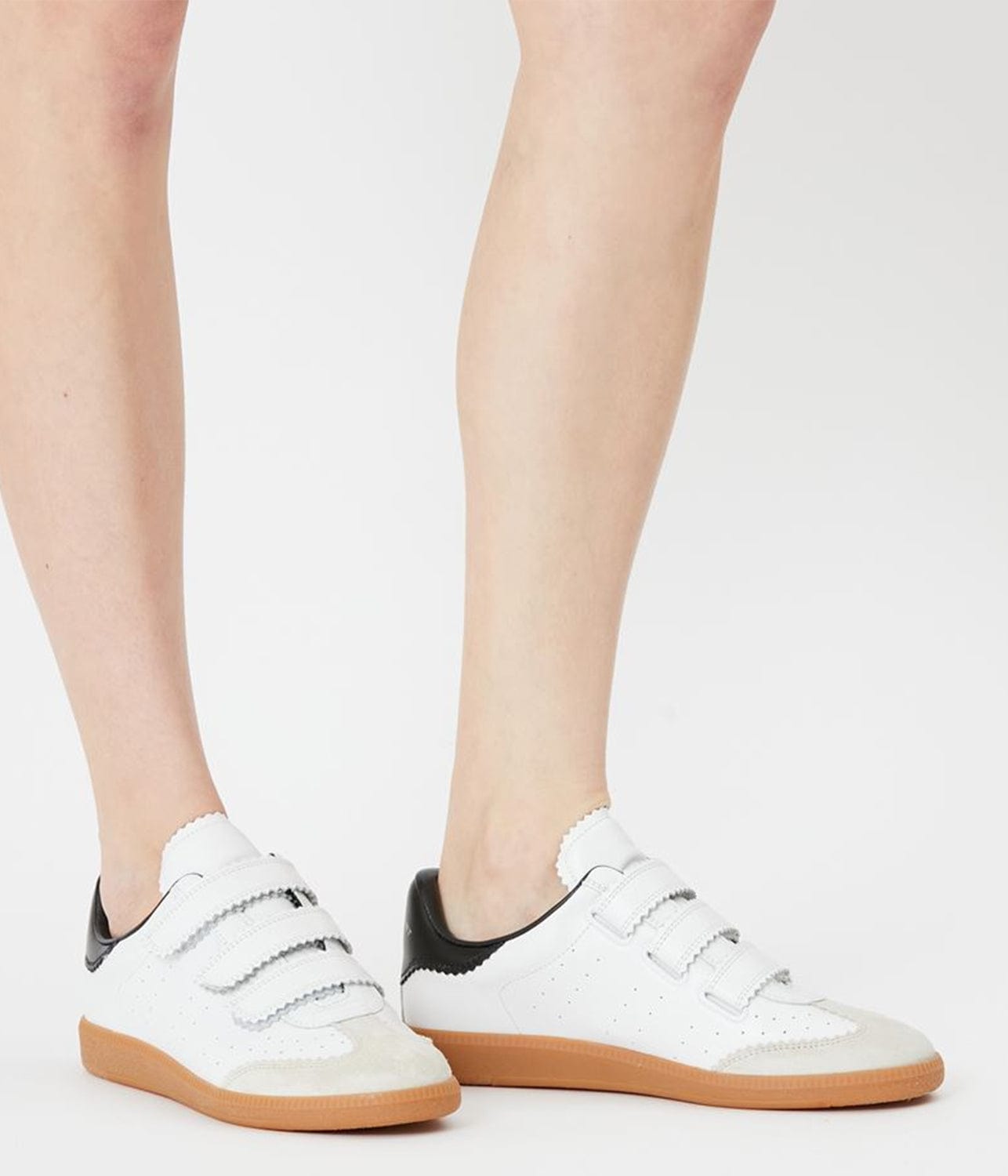 ISABEL MARANT BETH SNEAKERS- WHITE