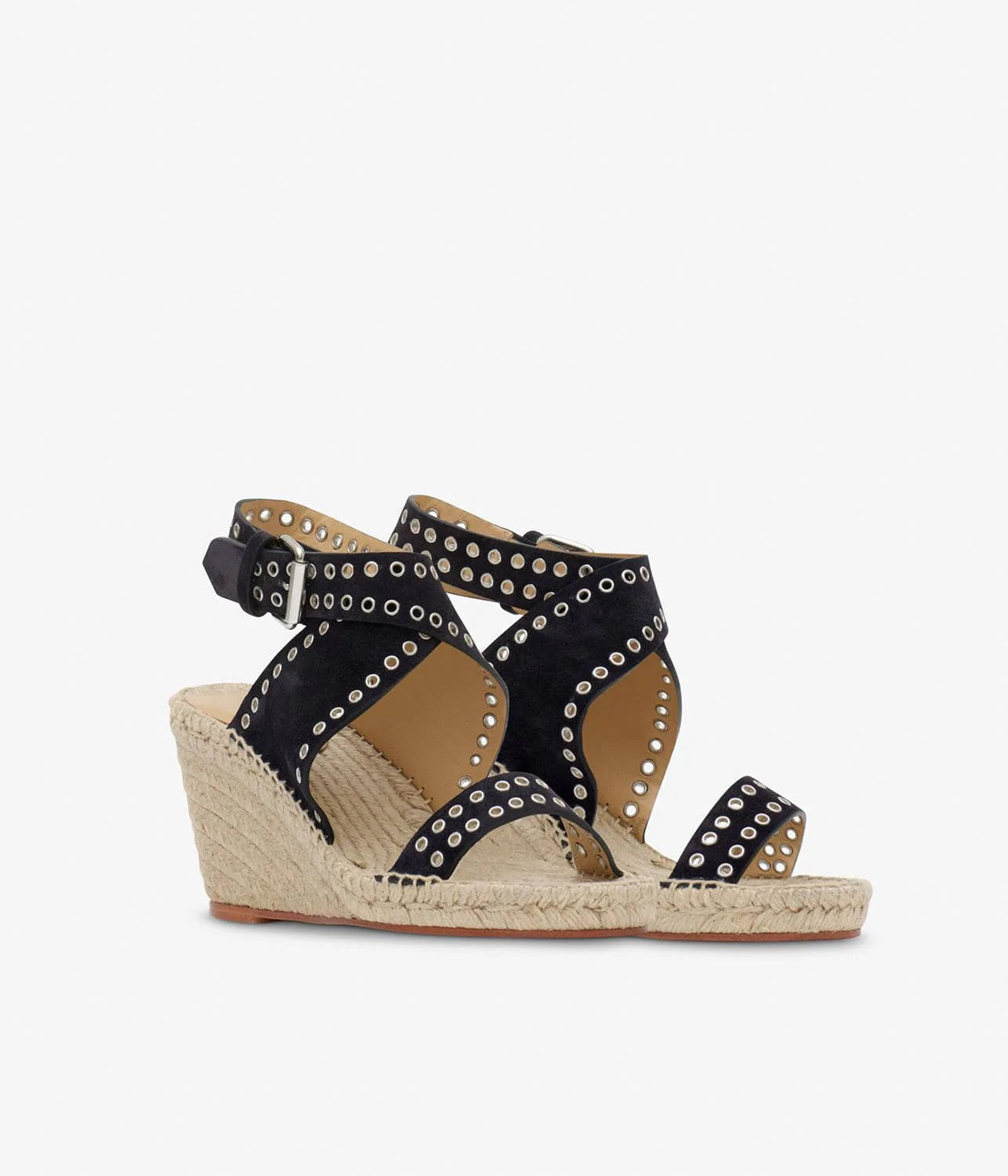 ISABEL MARANT IRIANE ESPADRILLE- BLACK