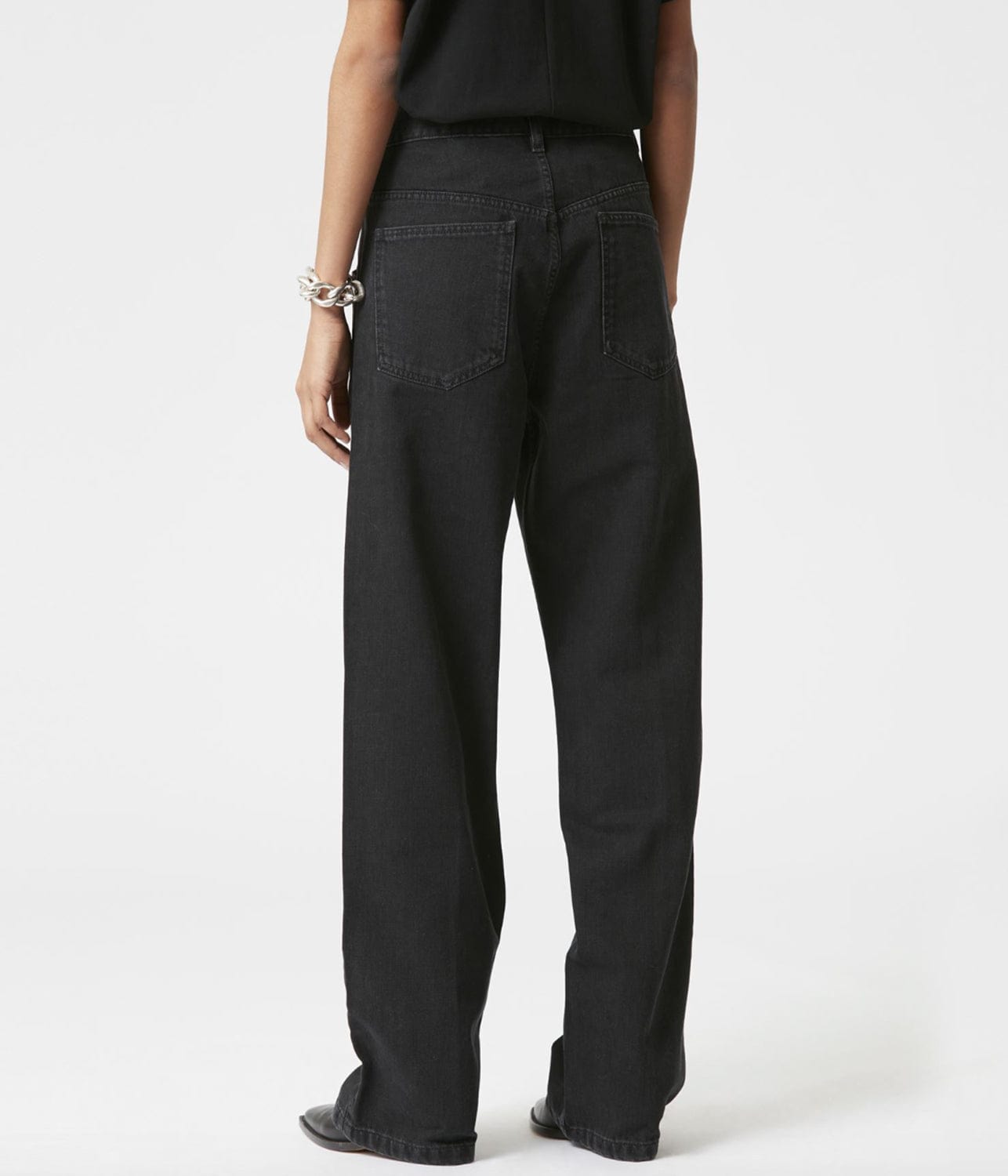 ISABEL MARANT NADEGE PANTS- BLACK
