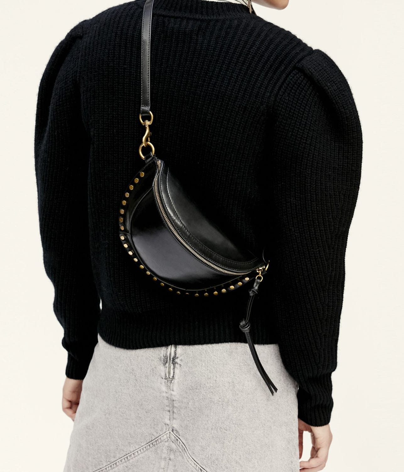ISABEL MARANT SKANO BAG- BLACK