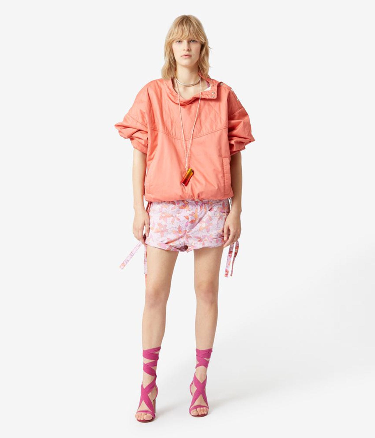 FRANY TOP - PAPAYA | ISABEL MARANT ISABEL MARANT FRANY TOP-PAPAYA