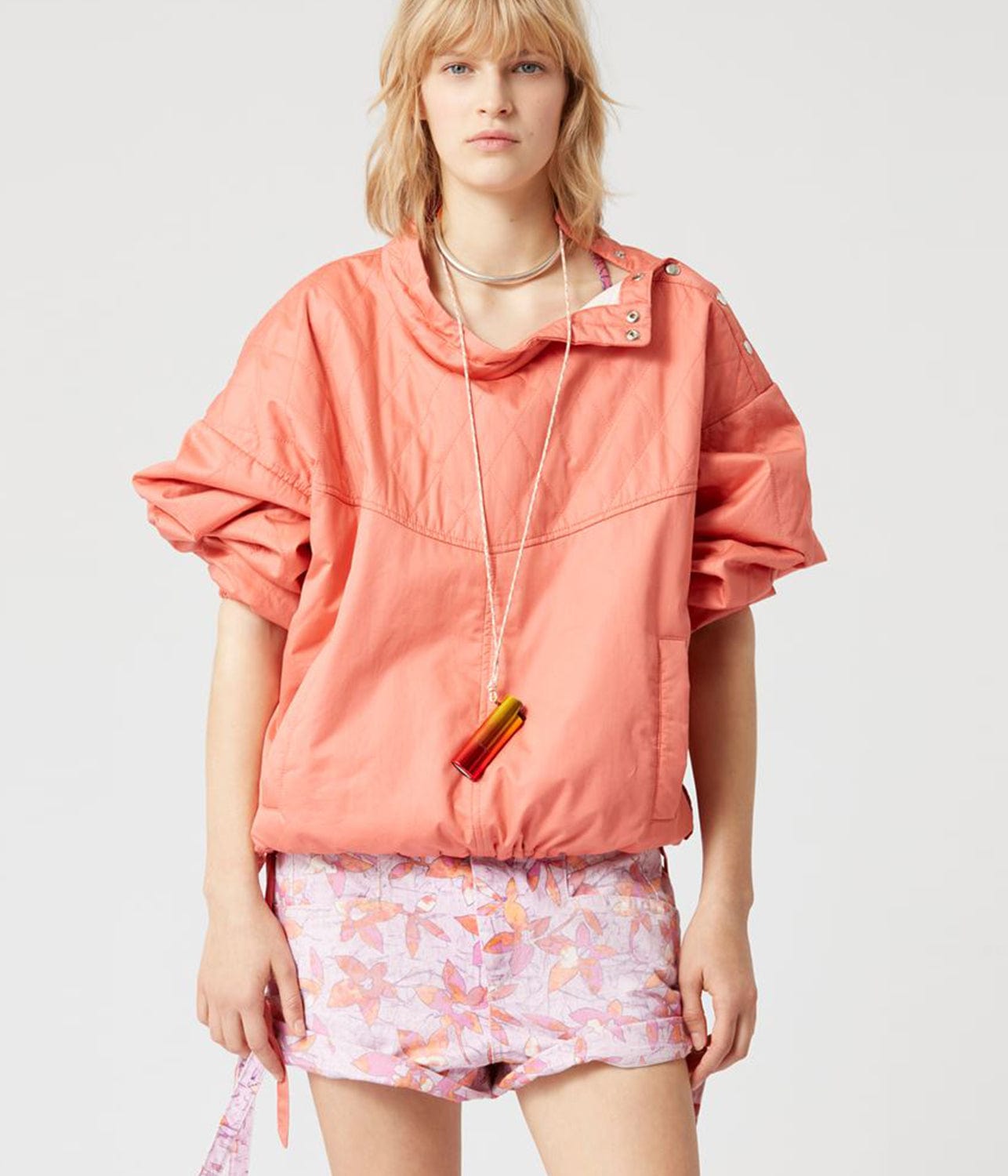 FRANY TOP - PAPAYA | ISABEL MARANT ISABEL MARANT FRANY TOP-PAPAYA