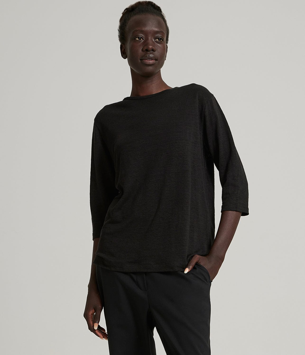 JAC+ JACK MAX TEE- BLACK
