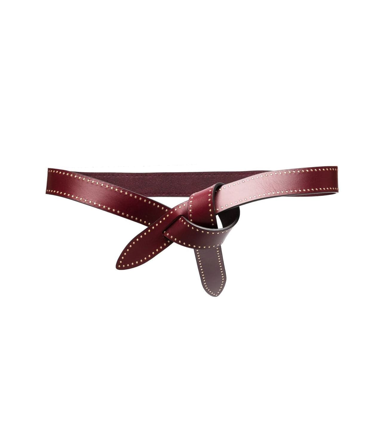 LECCE BELT- BURGUNDY | ISABEL MARANT | ISABEL MARANT LECCE BELT- BURGUNDY