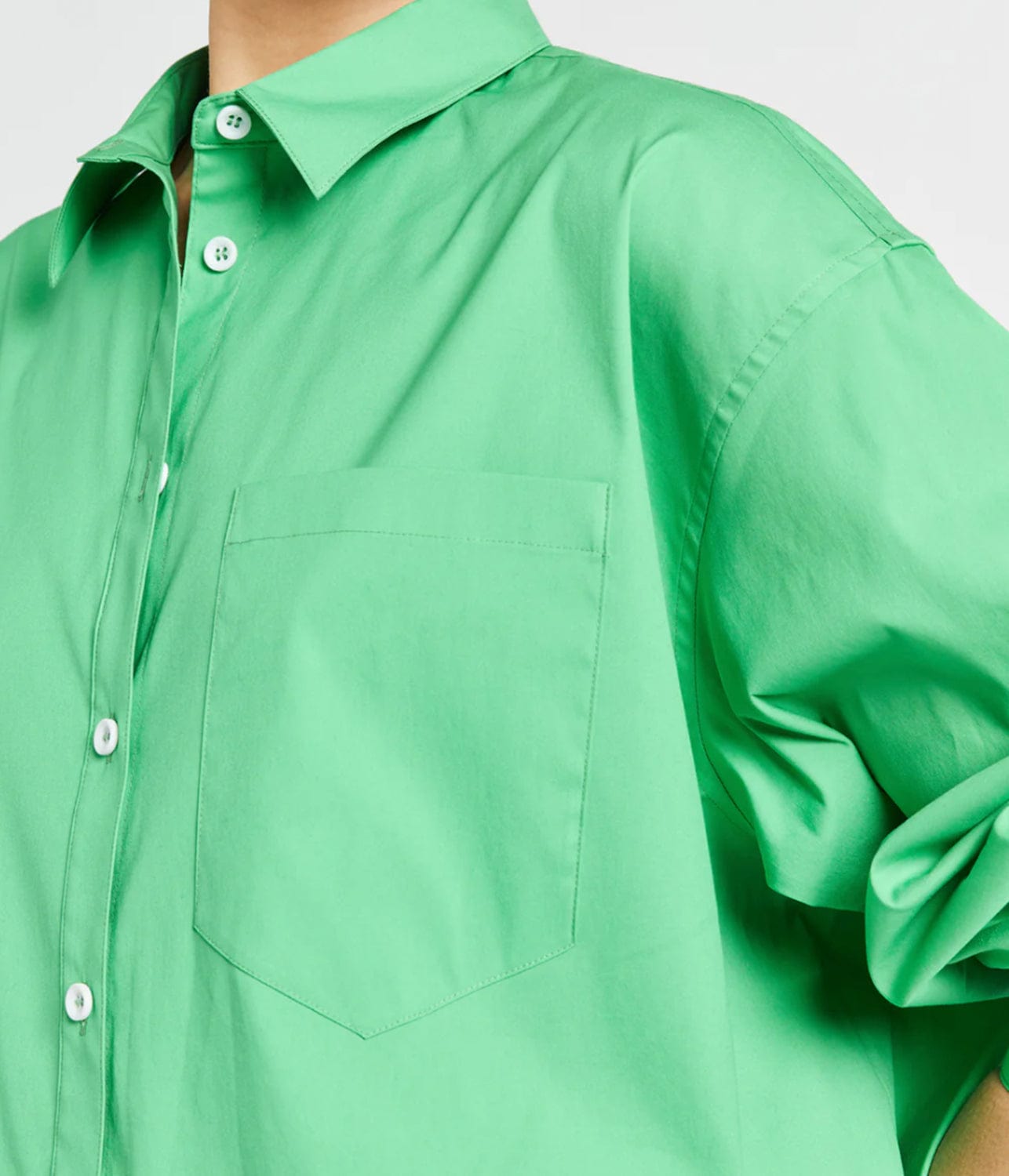LM CLASSIC LONG SLEEVE SHIRT- BOTTLE GREEN | LEE MATHEWS LEE MATHEWS LM CLASSIC LONG SLEEVE SHIRT- BOTTLE GREEN