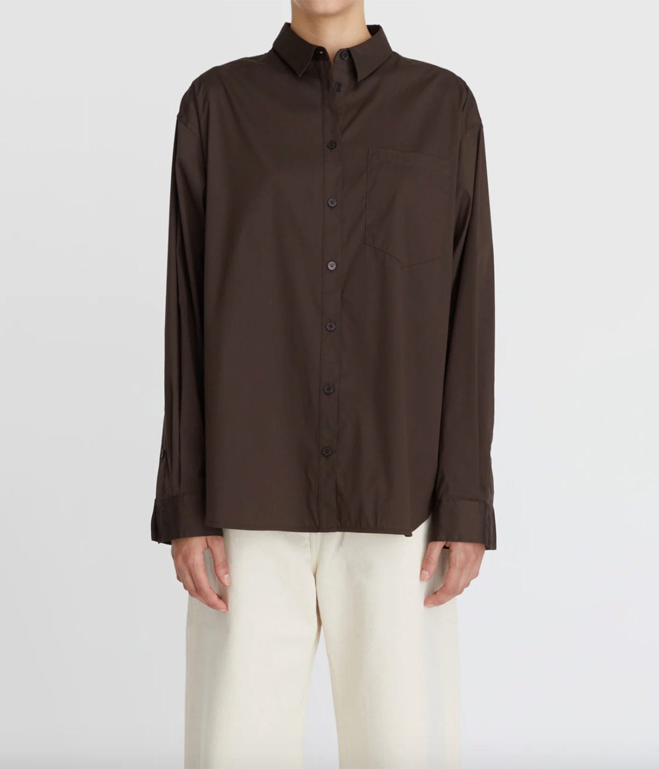 LM CLASSIC LS SHIRT- CAROB | LEE MATHEWS LEE MATHEWS LM CLASSIC LS SHIRT- CAROB