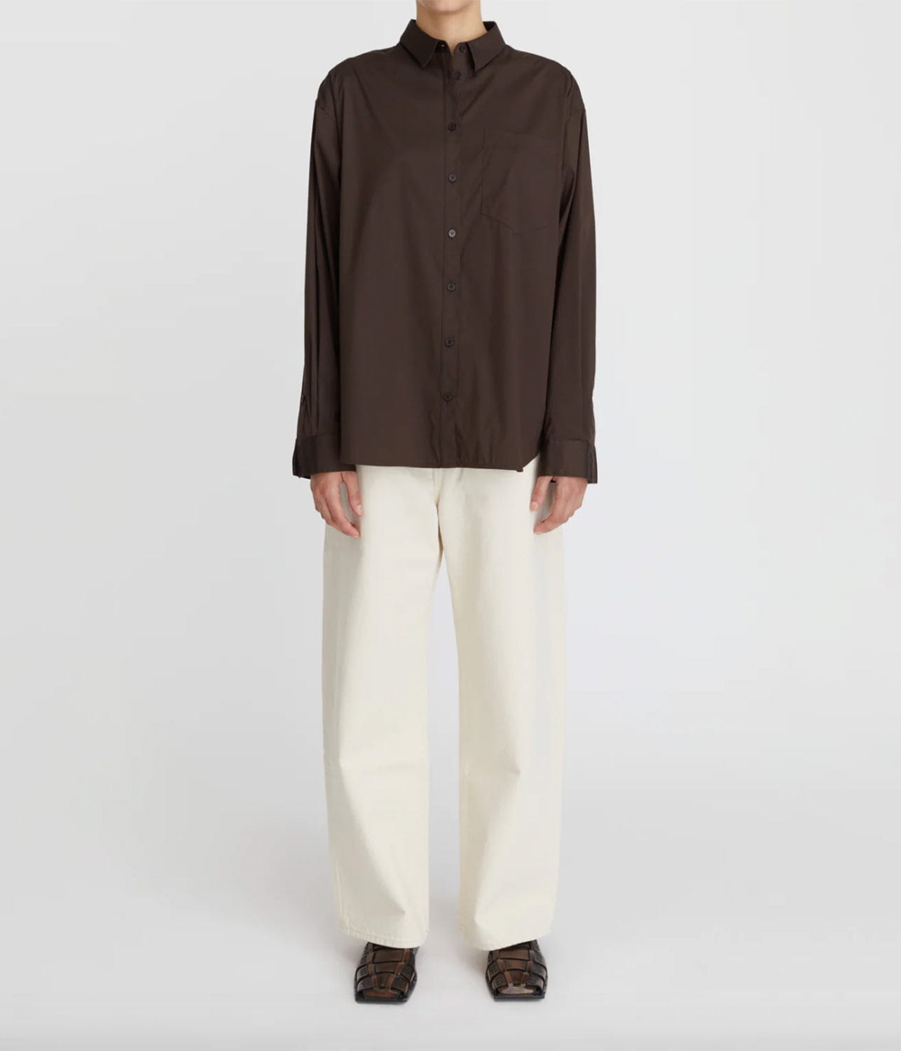 LM CLASSIC LS SHIRT- CAROB | LEE MATHEWS LEE MATHEWS LM CLASSIC LS SHIRT- CAROB