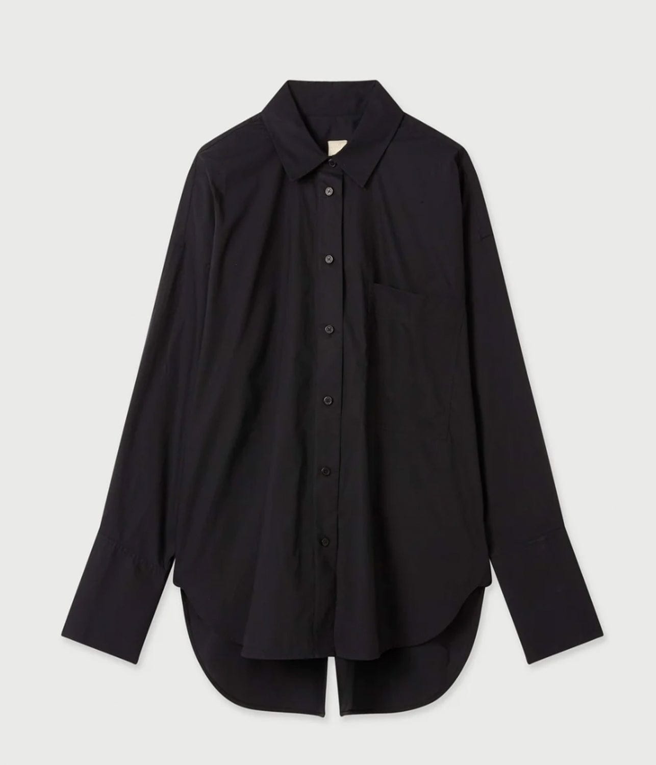 LM POPLIN LS SHIRT- BLACK | LEE MATHEWS LEE MATHEWS LM POPLIN LS SHIRT- BLACK