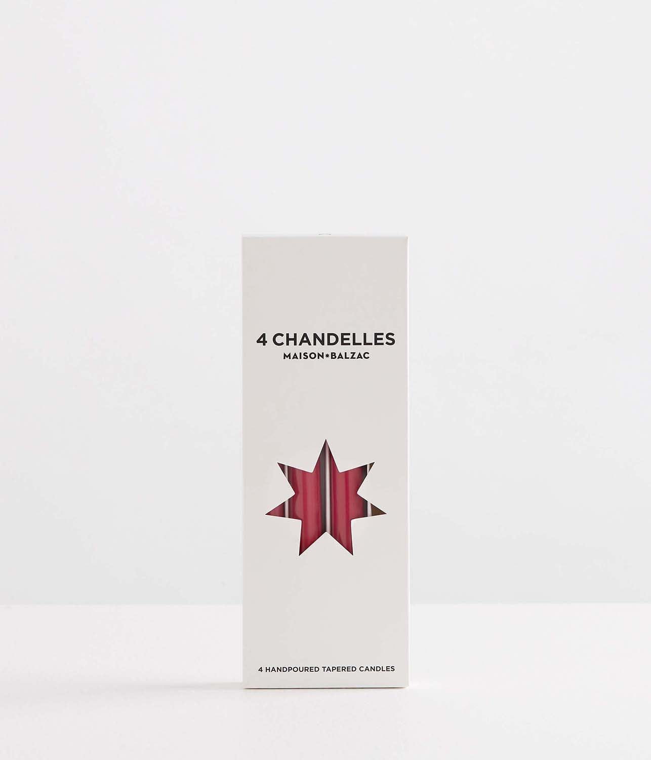 CHANDELLES FRAISE | MAISON BALZAC MAISON BALZAC CHANDELLES FRAISE