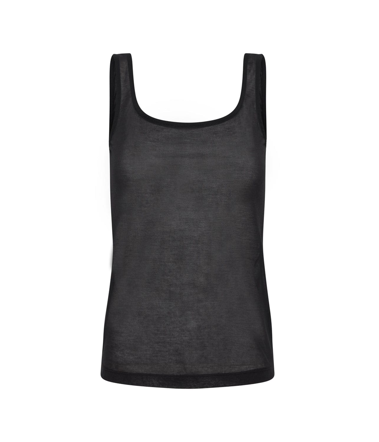 FINE KNIT TANK - BLACK | MATIN MATIN FINE KNIT TANK - BLACK