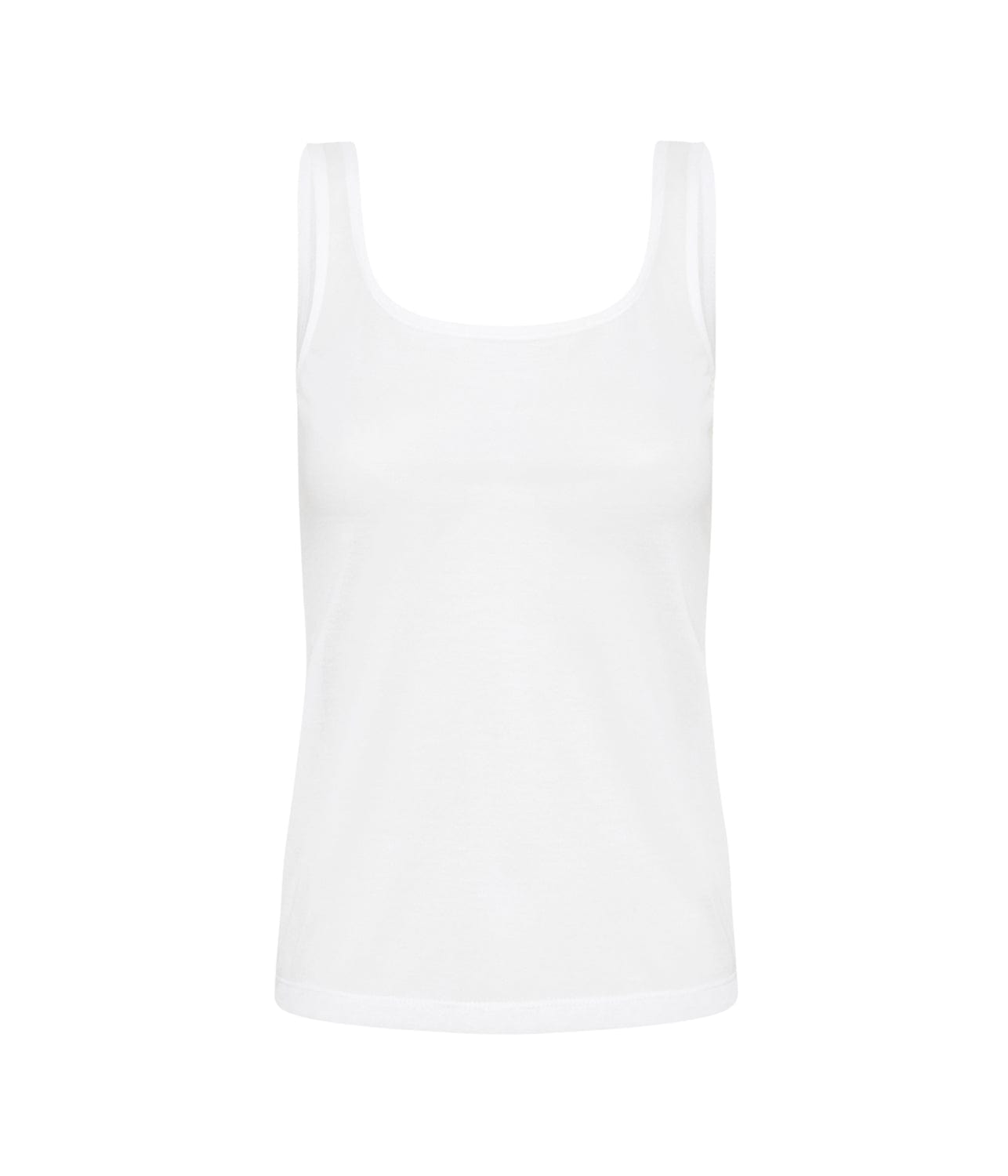FINE KNIT TANK - WHITE | MATIN MATIN FINE KNIT TANK - WHITE