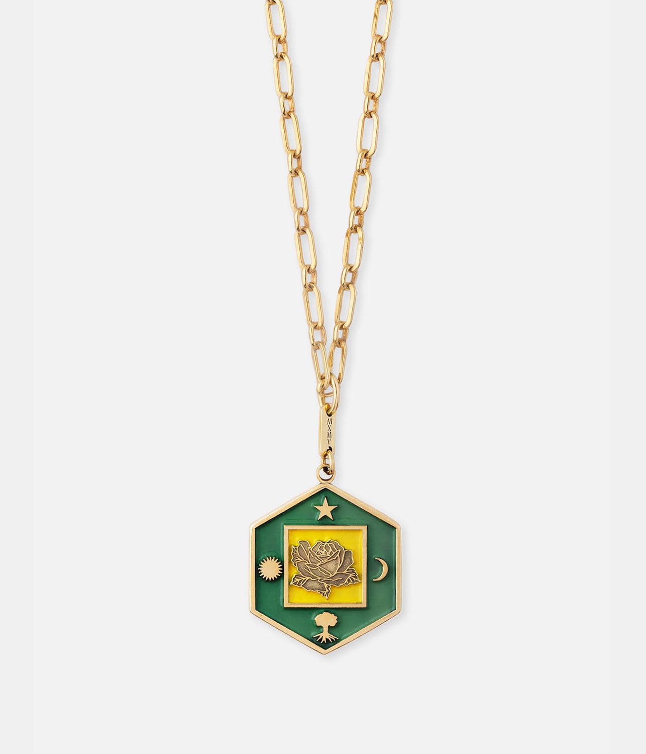 MAXIMOVA DRINKING NECTAR NECKLACE- EARTH