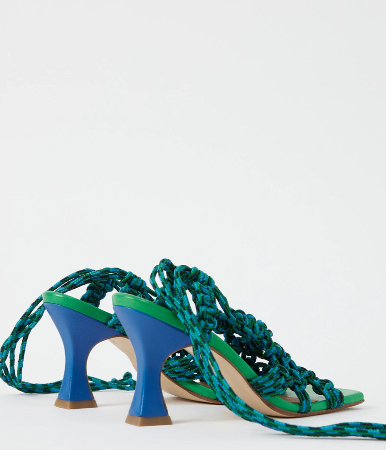 MIISTA STEPHANIE BLUE SANDALS