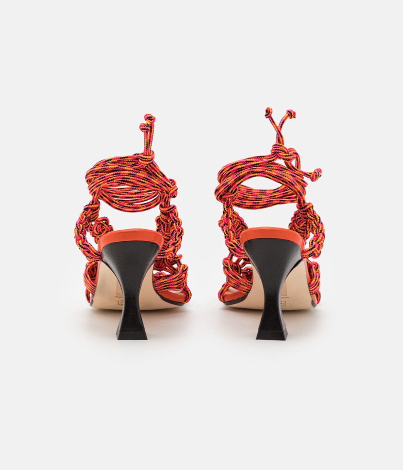 MIISTA STEPHANIE RED SANDALS