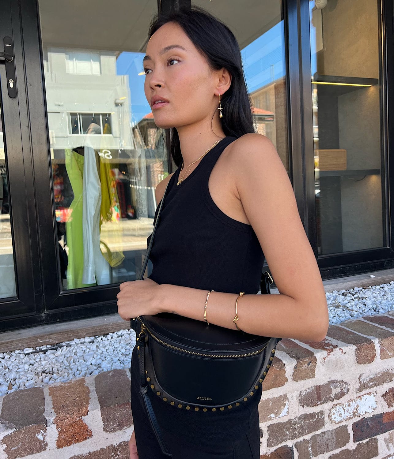 MINE TANK TOP- BLACK | RIKA STUDIOS | RIKA STUDIOS MINE TANK TOP- BLACK