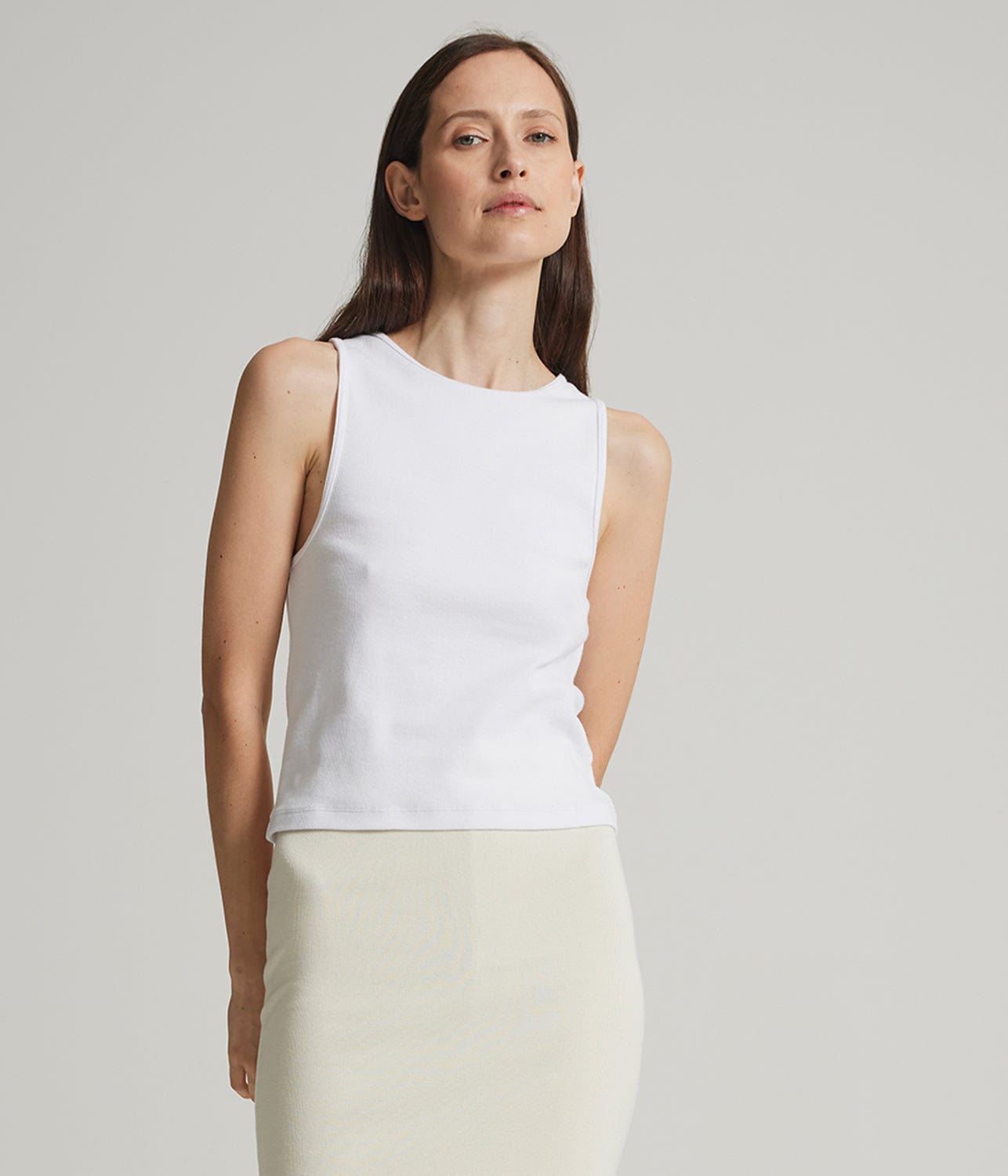 POEM TANK- WHITE | JAC & JACK | JAC+ JACK POEM TANK- WHITE