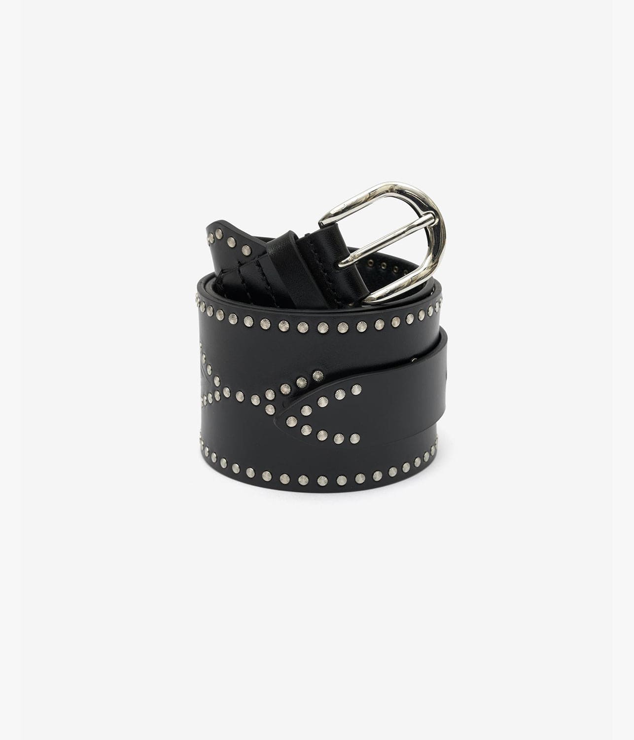 TELMA BELT-BLACK SILVER | ISABEL MARANT | ISABEL MARANT TELMA BELT-BLACK SILVER