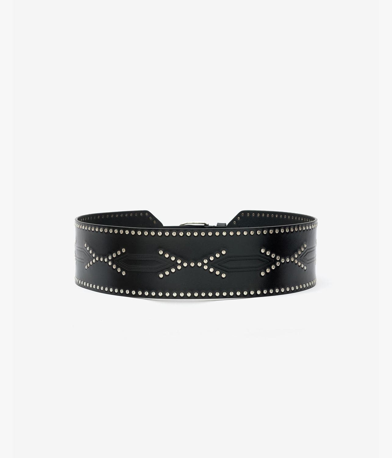 TELMA BELT-BLACK SILVER | ISABEL MARANT | ISABEL MARANT TELMA BELT-BLACK SILVER