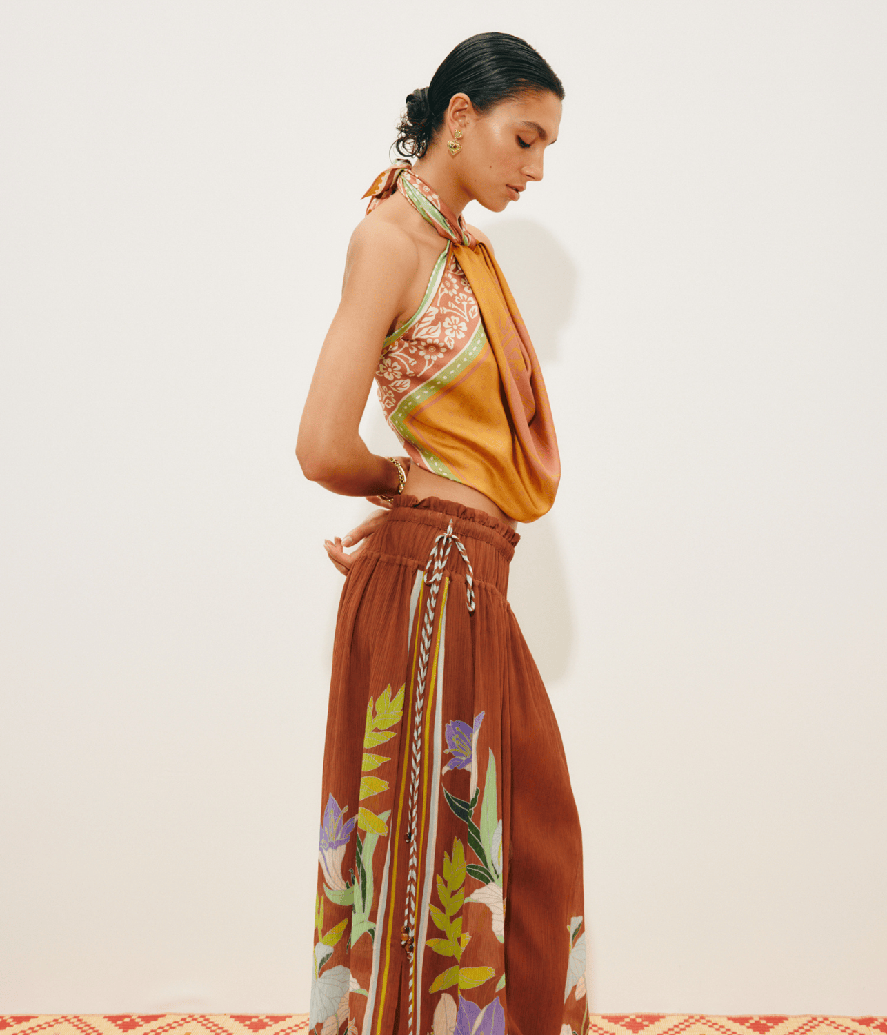 ALBERTA SILK | ALEMAIS ALEMAIS ALBERTA SILK SCARF