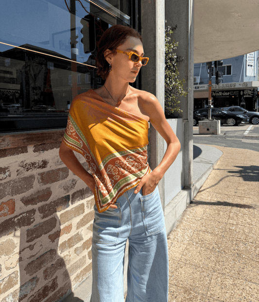 ALBERTA SILK | ALEMAIS ALEMAIS ALBERTA SILK SCARF