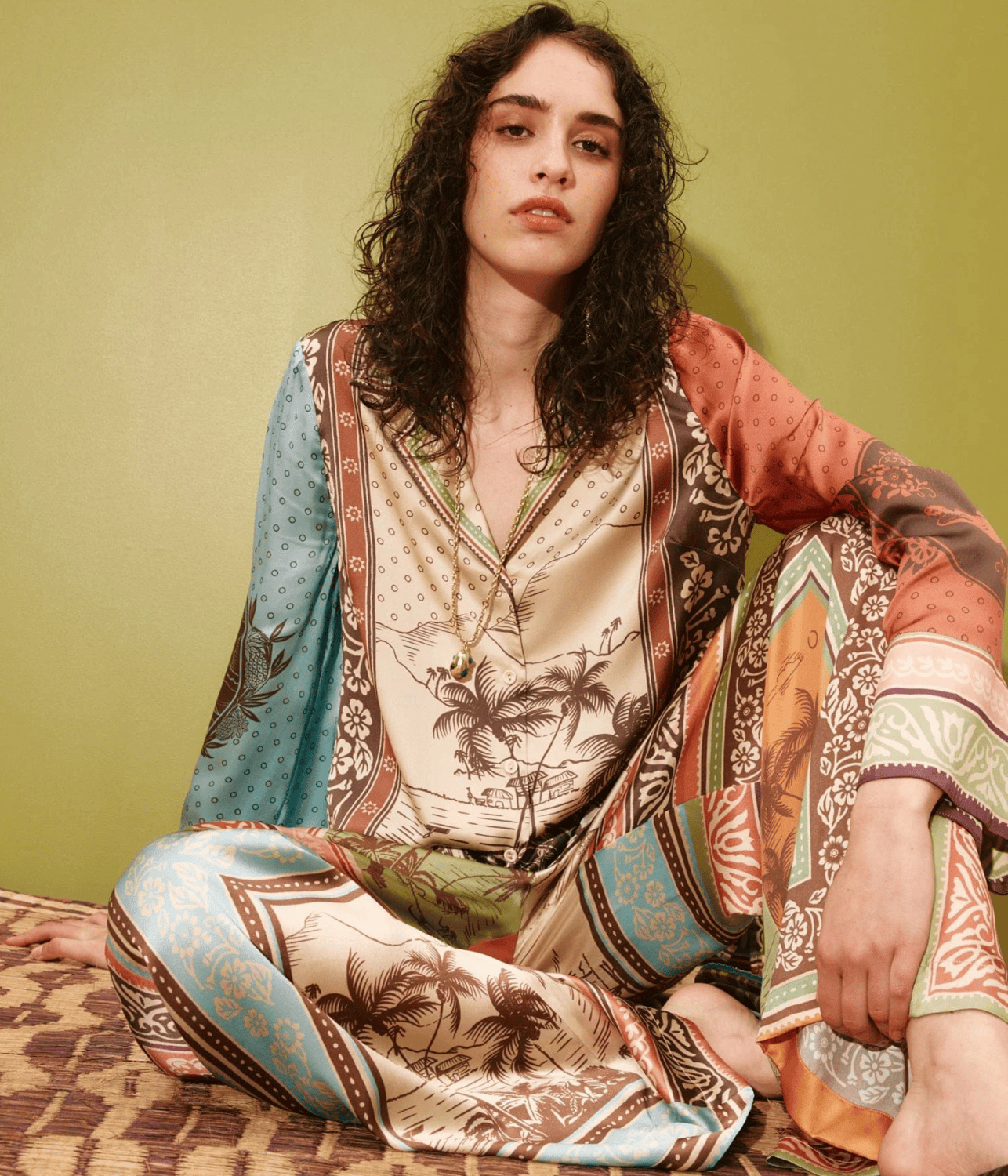 ALBERTA SILK SHIRT | ALEMAIS ALEMAIS ALBERTA SILK SHIRT