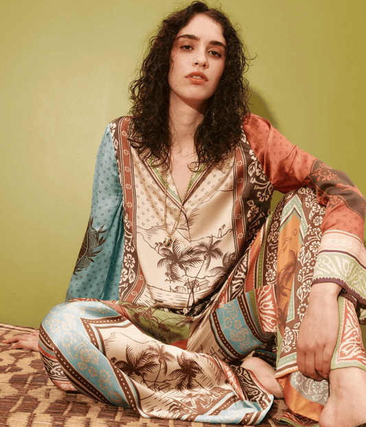 ALBERTA SILK SHIRT | ALEMAIS ALEMAIS ALBERTA SILK SHIRT