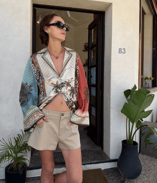 ALBERTA SILK SHIRT | ALEMAIS ALEMAIS ALBERTA SILK SHIRT