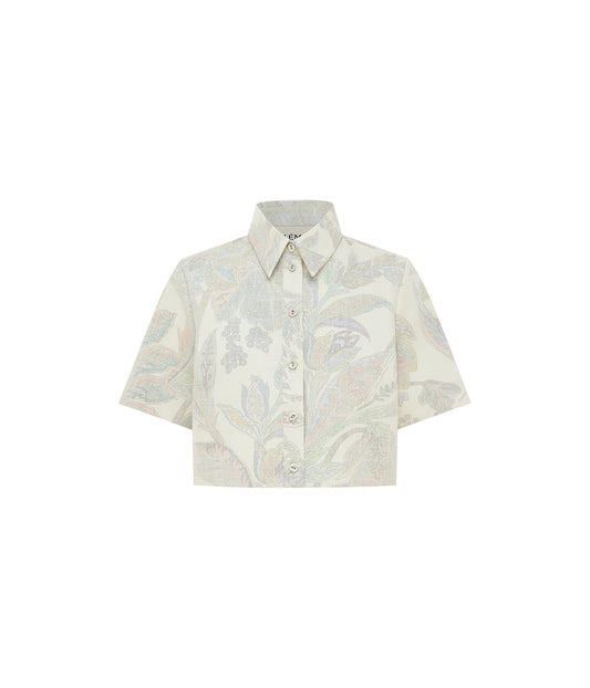 ALEMAIS IVY CROPPED SHIRT