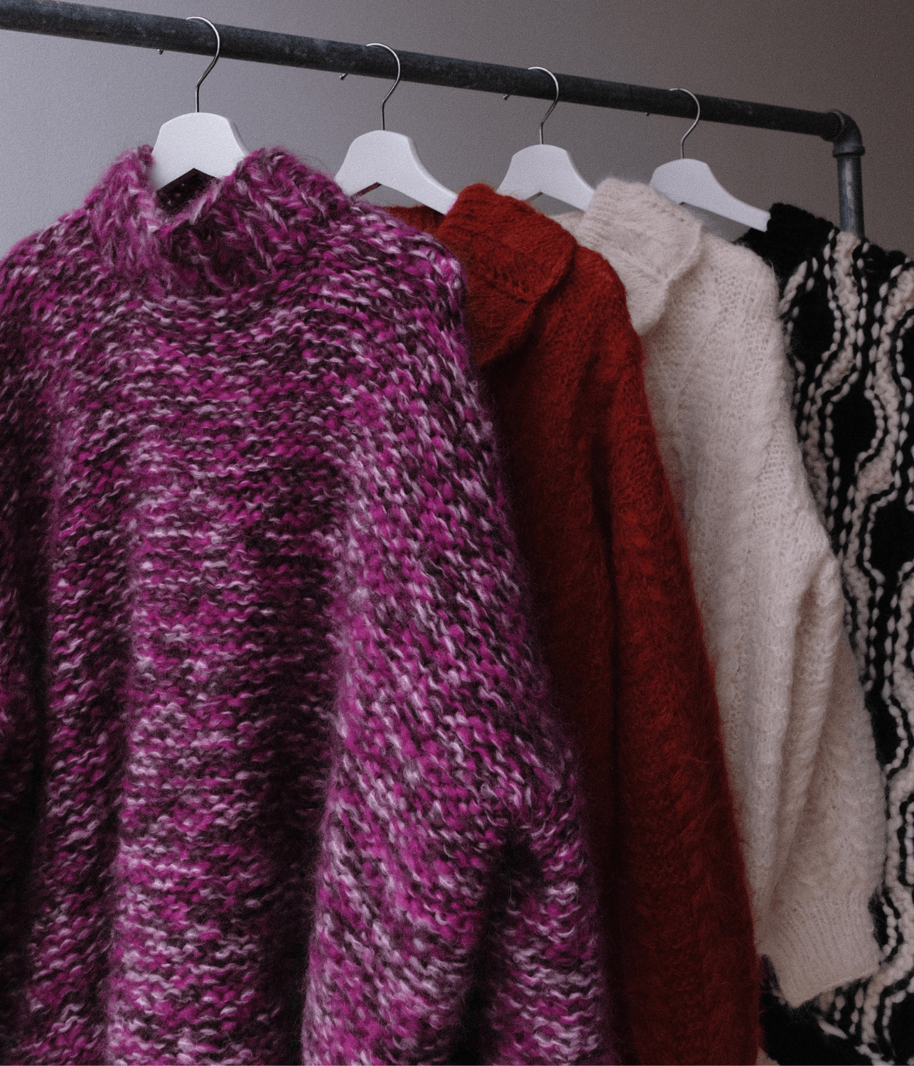 ANTIPODES JUMPER- BLUE | THE KNITTER |  THE KNITTER BUBBLEGUM JUMPER