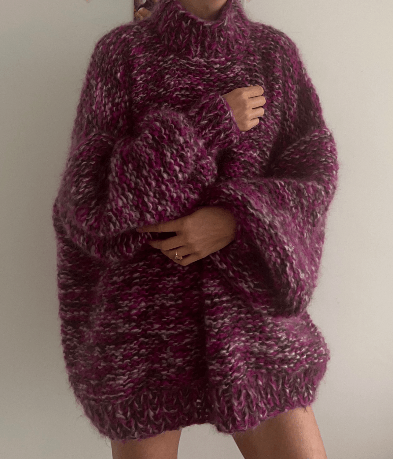 ANTIPODES JUMPER- BLUE | THE KNITTER |  THE KNITTER BUBBLEGUM JUMPER