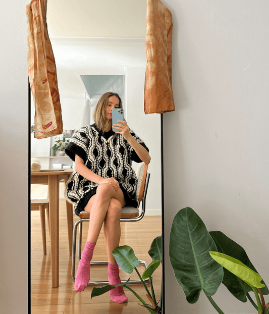 ANTIPODES JUMPER- BLUE | THE KNITTER |  THE KNITTER MILKY WAY JUMPER