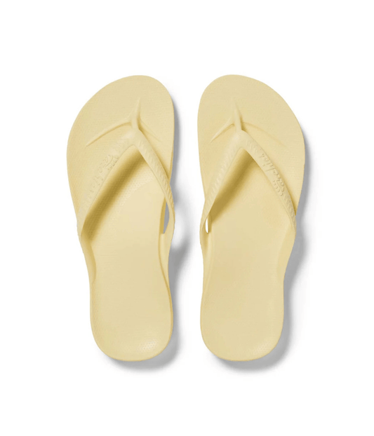 ARCHIE THONGS | CLASSIC | ARCH SUPPORT THONGS ARCHIES ARCHIE THONGS | LEMON