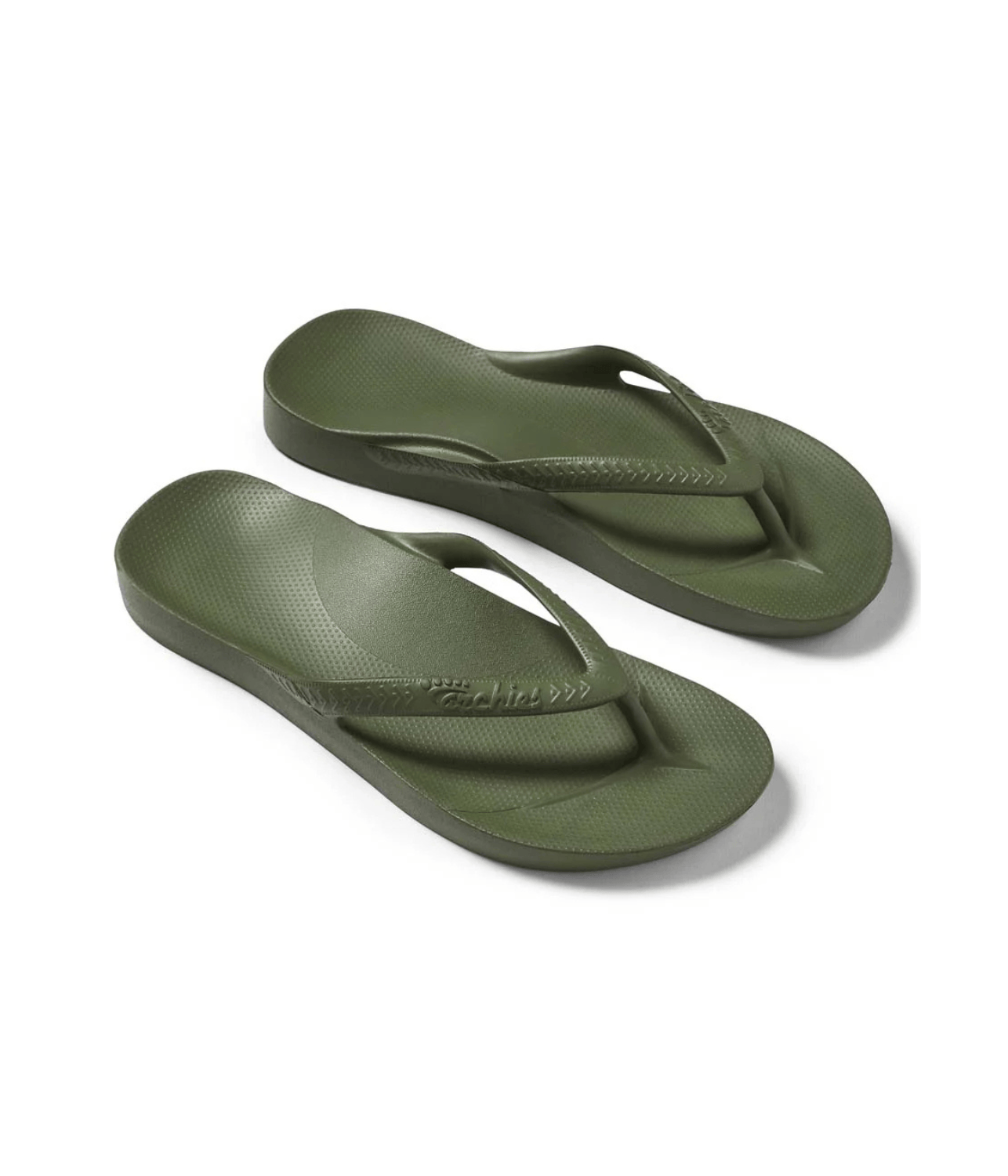 ARCHIE THONGS | OLIVE | ARCH SUPPORT THONGS ARCHIES ARCHIE THONGS | OLIVE