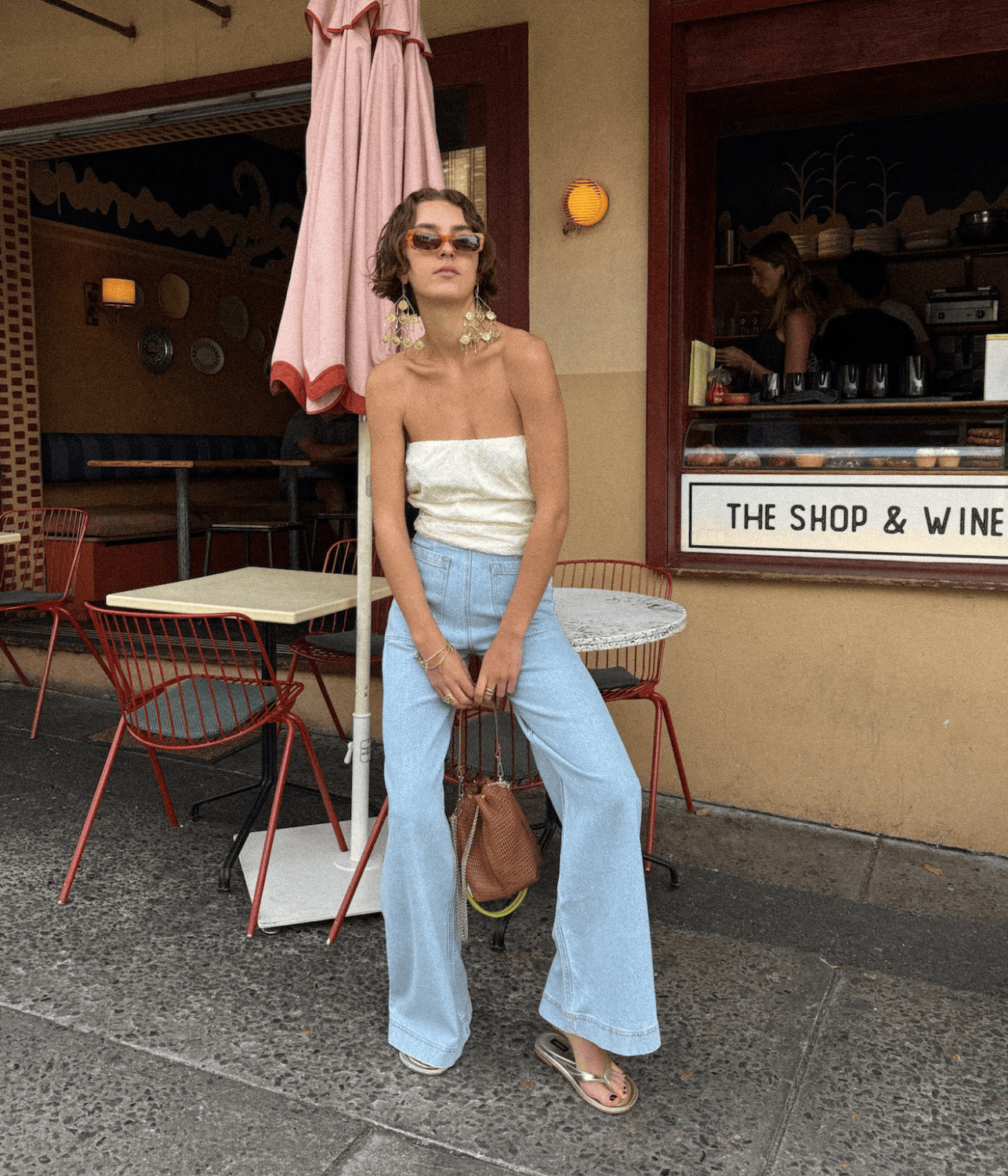ARTCLUB X OUTLAND- VINTAGE 70'S WASH ROSSINI JEAN | ARTCLUB |  ARTCLUB BY HEIDI MIDDLETON ARTCLUB X OUTLAND |  VINTAGE EXPLORE ROSSINI JEAN