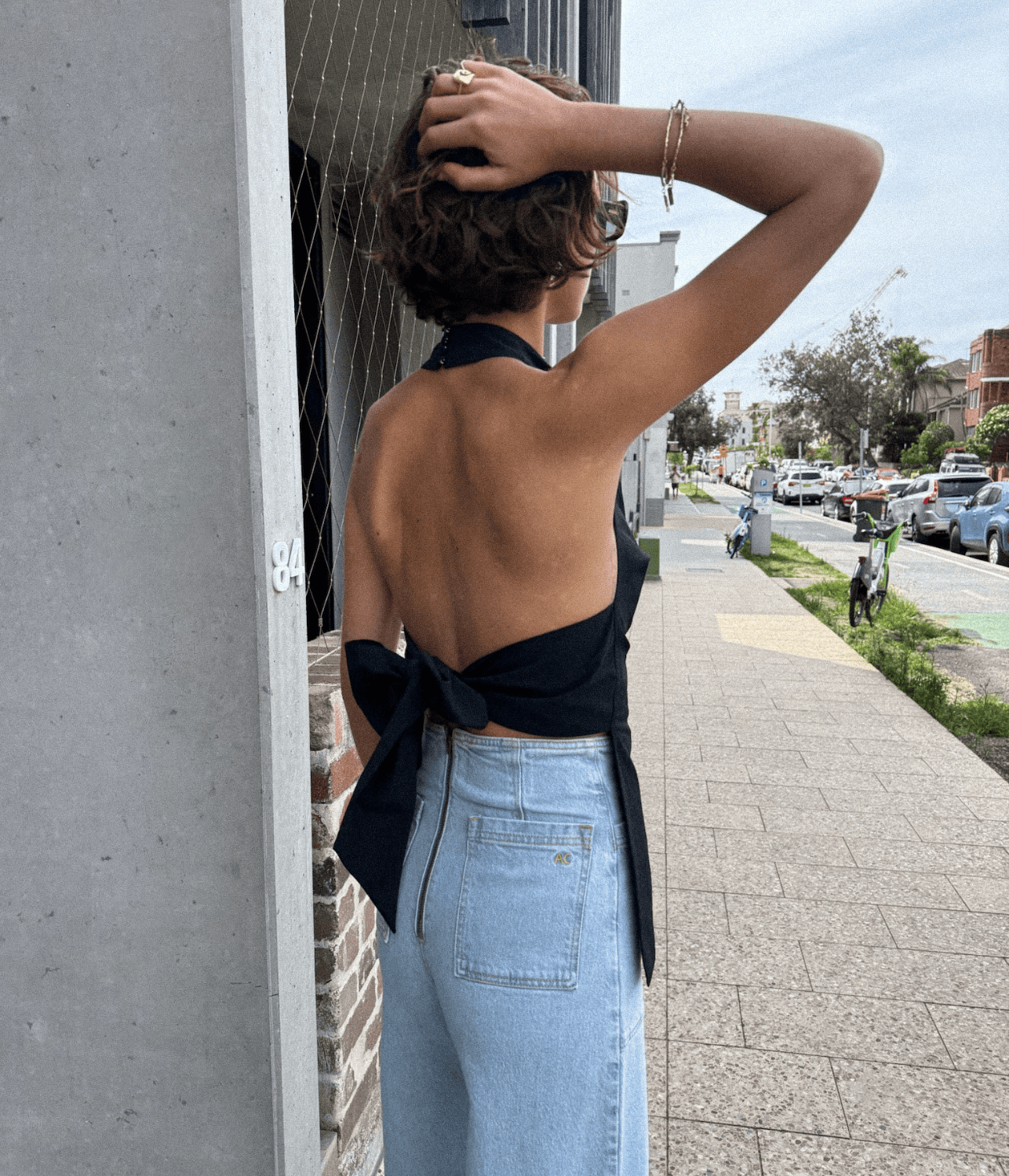 ARTCLUB X OUTLAND- VINTAGE 70'S WASH ROSSINI JEAN | ARTCLUB |  ARTCLUB BY HEIDI MIDDLETON ARTCLUB X OUTLAND |  VINTAGE EXPLORE ROSSINI JEAN